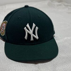 New Era Dark Green Yankees Cap